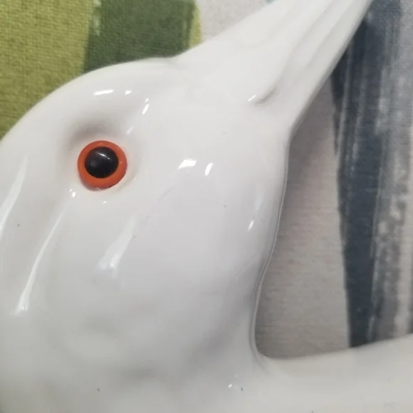 Vtg 1979 Japan Domain Ceramic Goose Wall Hook Farmhouse Apron Holder Cottage Cor - Picture 11 of 14